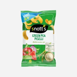 Snack hráškový chips zelenina a korenie