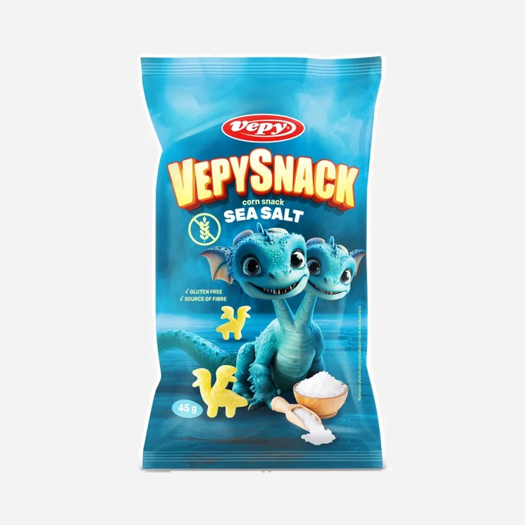 Snack s morskou soľou