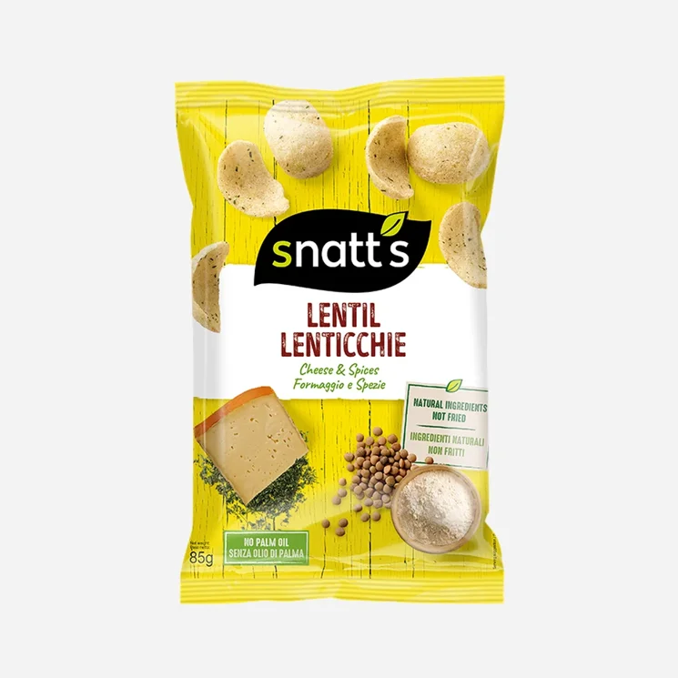 SNACK šošovicový chips-syr, bylinky