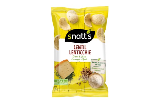 Snack šošovkový chips syr a bylinky