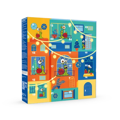 Šnek BOB Adventní kalendář