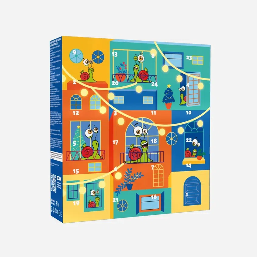 Šnek BOB Adventní kalendář