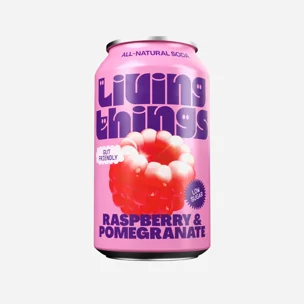 Soda malina a granátové jablko