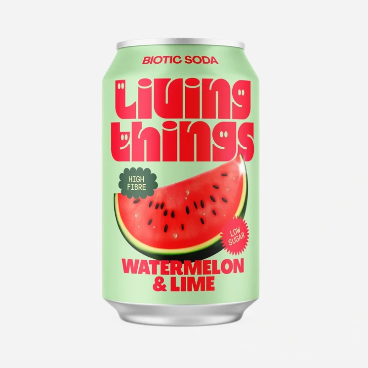 Sóda vodný melón a limetka