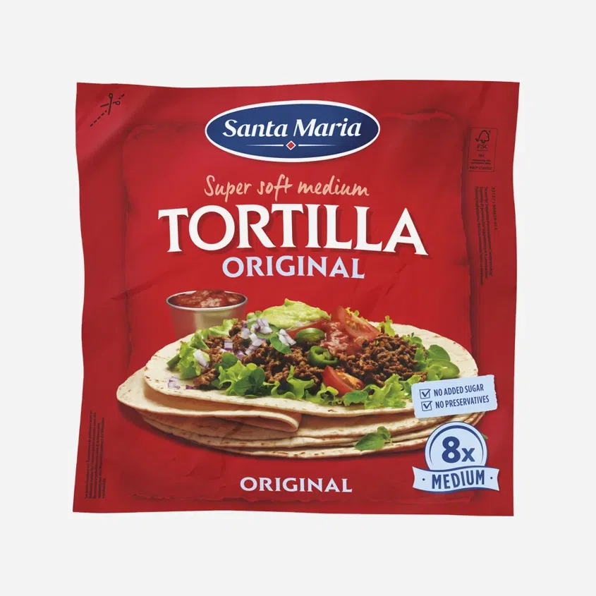 Soft tortilla