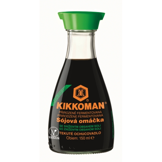 Sójová omáčka s dávkovačom so zníženým obsahom soli