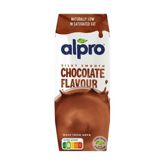 Sójový nápoj s čokoládovou príchuťou