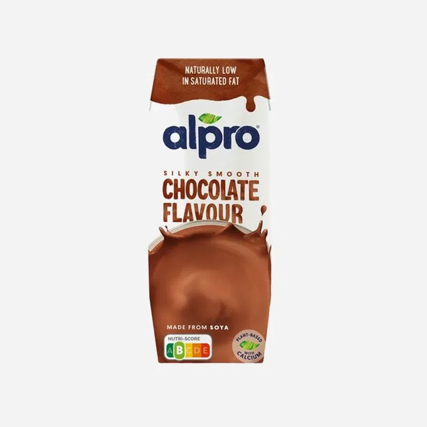 Sójový nápoj s čokoládovou príchuťou