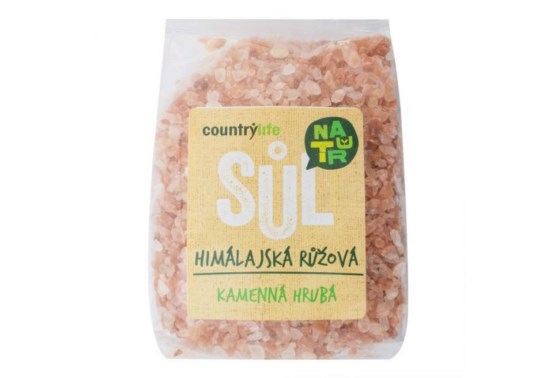 Soľ himalájska ružová hrubá