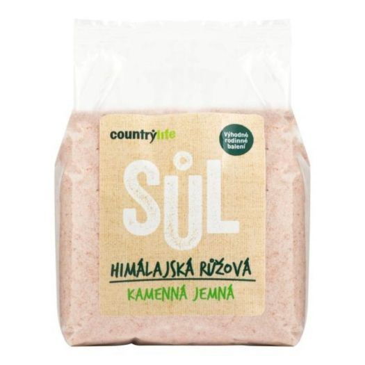 Soľ himalájska ružová jemná 1 kg