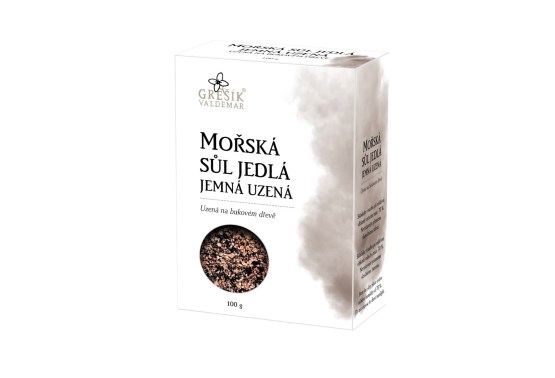 Soľ Morská jedlá jemná údená