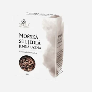Soľ Morská jedlá jemná údená