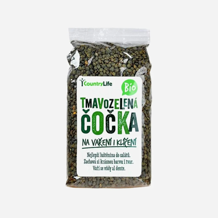 Šošovica tmavozelená BIO