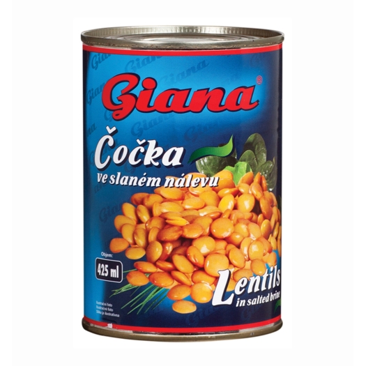 Šošovica v slanom náleve