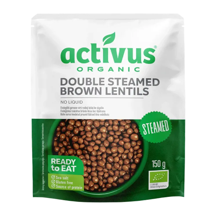 Šošovka bez nálevu Ready to Eat BIO