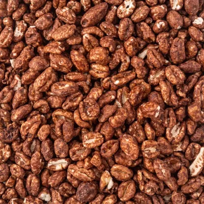 Špalda pufovaná v čokoláde BIO