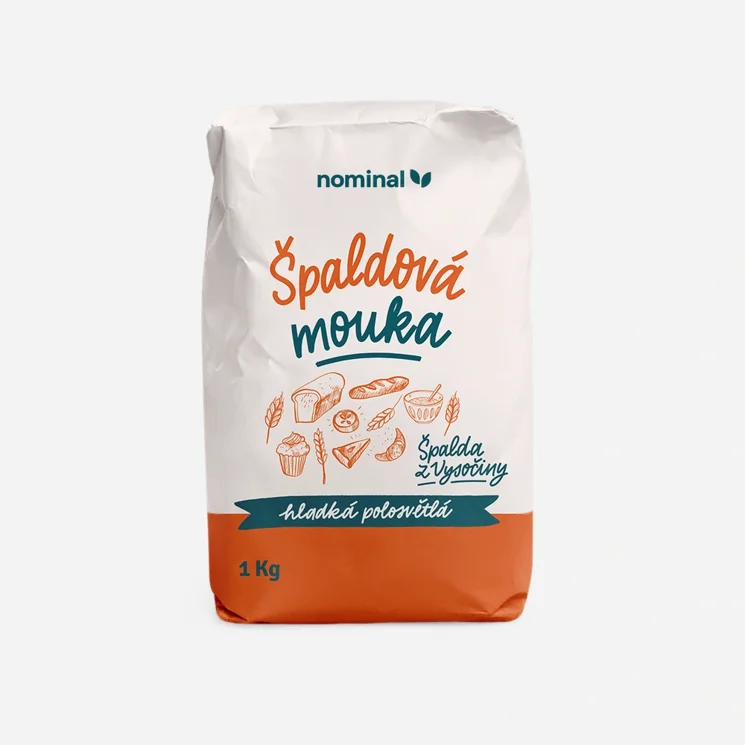 Špaldová múka hladká polosvetlá