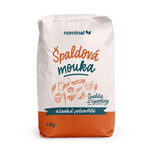 Špaldová múka hladká polosvetlá