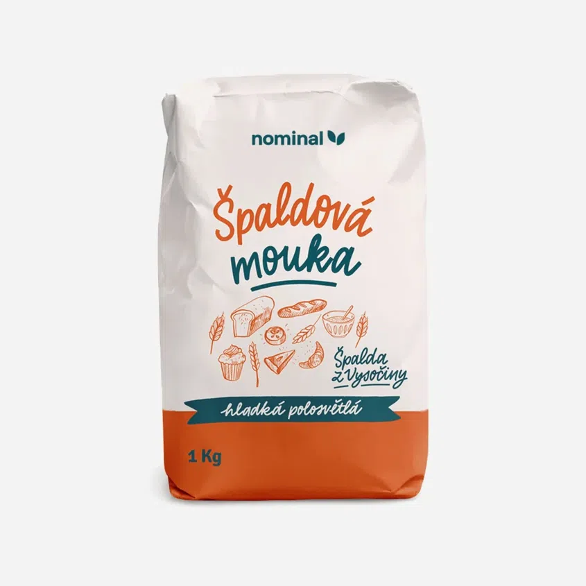 Špaldová múka hladká polosvetlá