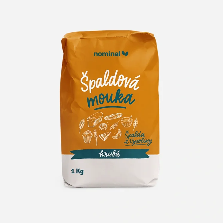 Špaldová múka hrubá