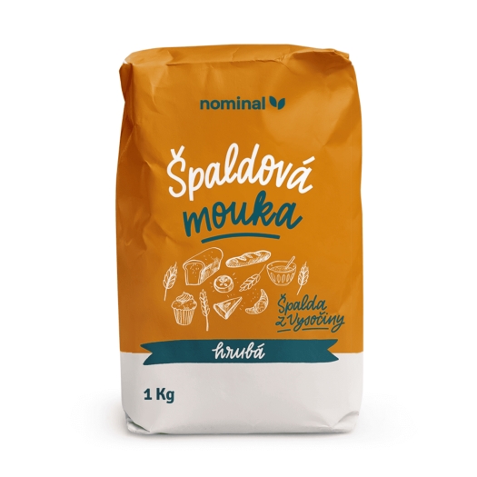 Špaldová múka hrubá