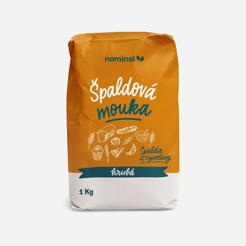 Špaldová múka hrubá