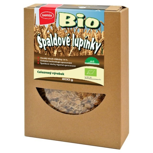 Špaldové lupienky BIO