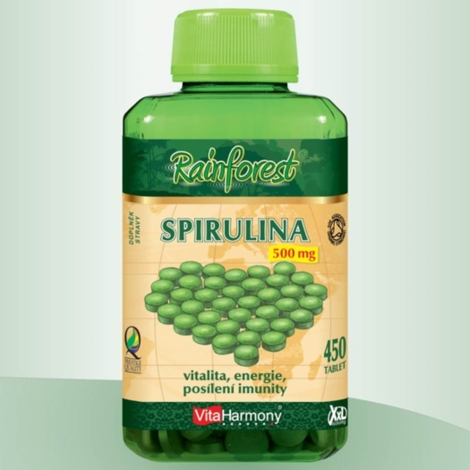 Spirulina 500 mg XXL economy 450 tabliet