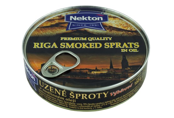 Šproty údené výberové v rastlinnom oleji