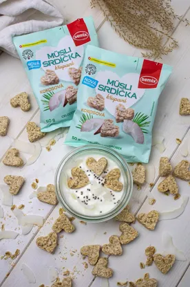 srdiečka s kokosom 6 x 50 g