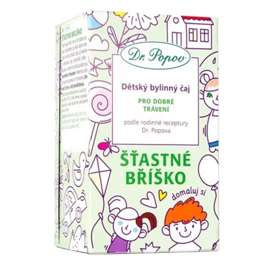 Šťastné bruško, detský bylinný čaj 20 sáčkov