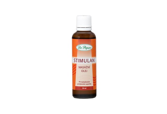 Stimulan masážny olej
