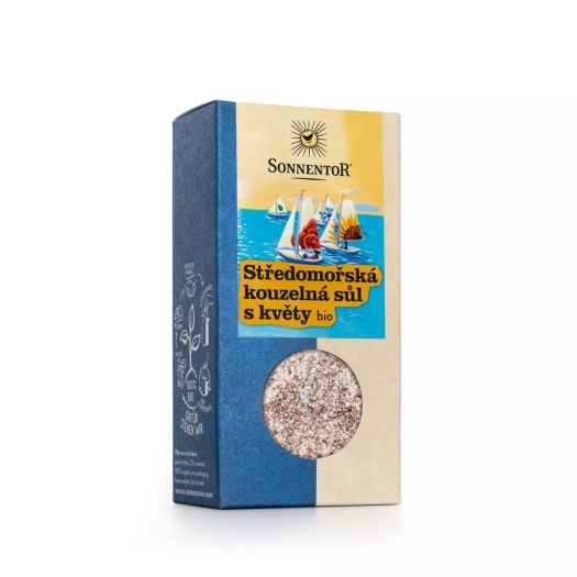 Stredomorská čarovná soľ s kvetmi bio