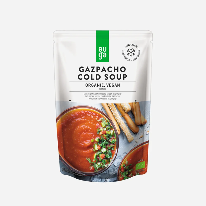 Studená paradajková polievka Gazpacho BIO