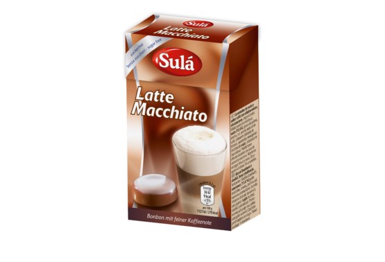 Šula Cukríky bez cukru Latte Macchiato