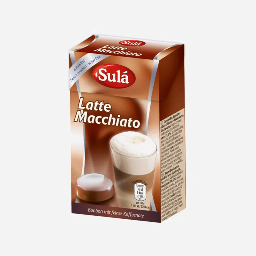 Šula Cukríky bez cukru Latte Macchiato