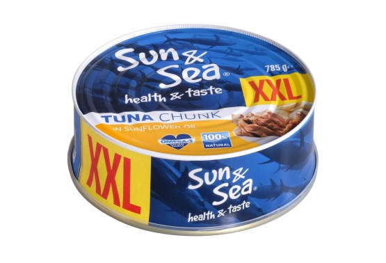 Sun&Sea Tuniak kúsky v slnečnicovom oleji XXL