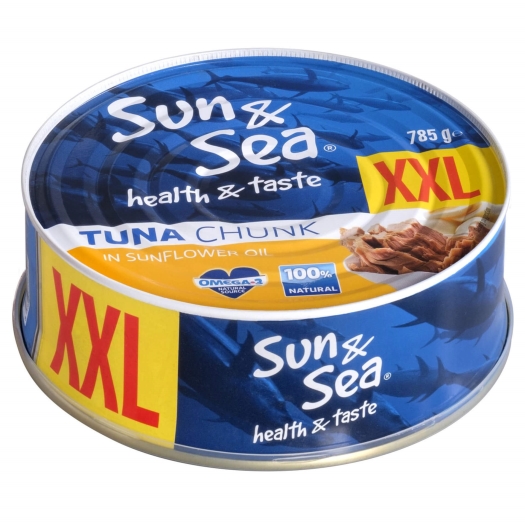Sun&Sea Tuniak kúsky v slnečnicovom oleji XXL
