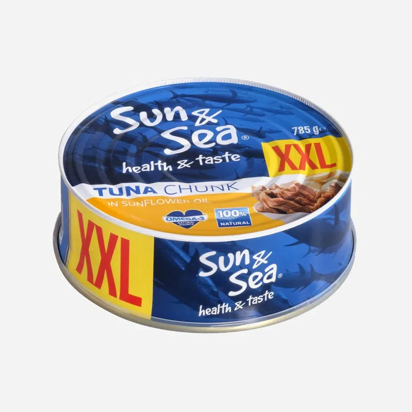 Sun&Sea Tuniak kúsky v slnečnicovom oleji XXL