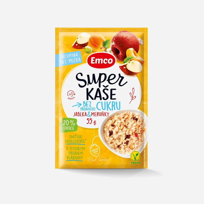 Super kaša jablká a marhule