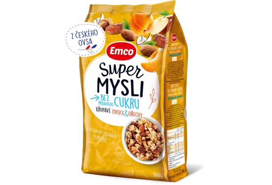 Super mysle ovocie a orechy