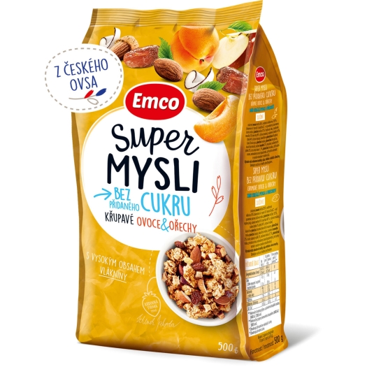 Super mysle ovocie a orechy