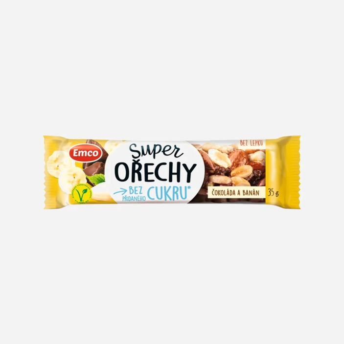 Super orechy čokoláda a banán
