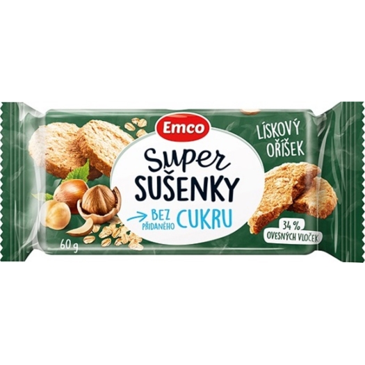 Super sušienky lieskový oriešok