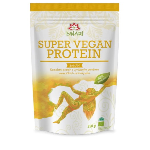 Super vegan 58% proteín banán BIO