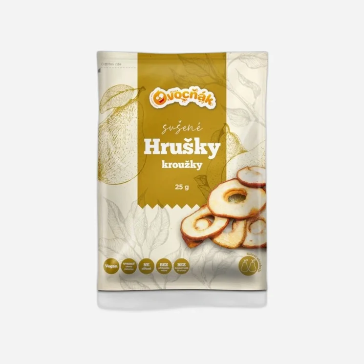 Sušené hruškové krúžky