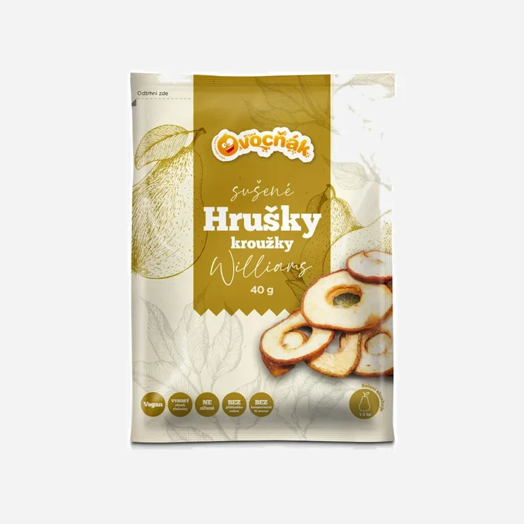 Sušené hruškové krúžky