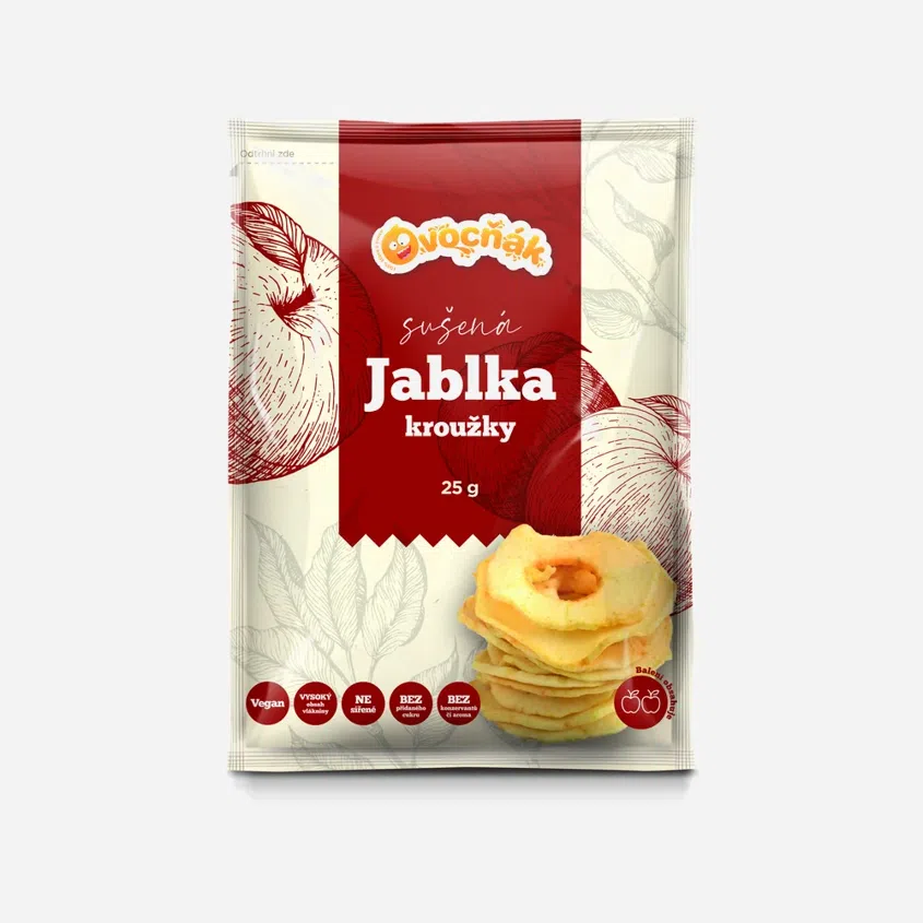 Sušené jablčné krúžky