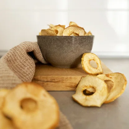 Sušené jablká krúžky bez jadrovníka BIO