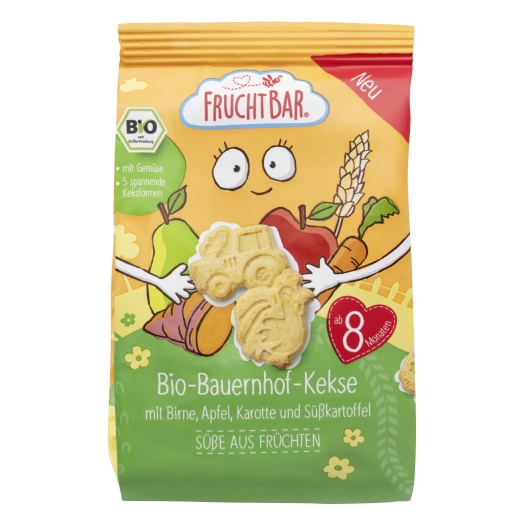 Sušienky Farma - Jablko, hruška, mrkva, batáty BIO